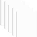 (5-Pack) Half Letter Blank Paper, 500 Sheets/1000 Pages Printer Paper, Copy Papers, 100gsm, White, 5.8'' x 8.2''