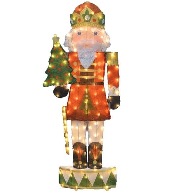 48 Inch Hallmark Keepsakes Christmas Noble Nutcracker Holiday Outdoor LED Yard Decor