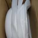 MALACASA 10" Large Pasta Bowls, 56 OZ White Salad Bowls Soup Bowls, Porcelain Serving Bowls Set of 4, Large Kitchen Bowl Plates Pasta Plates, Microwave & Dishwasher Safe, Series REGULAR