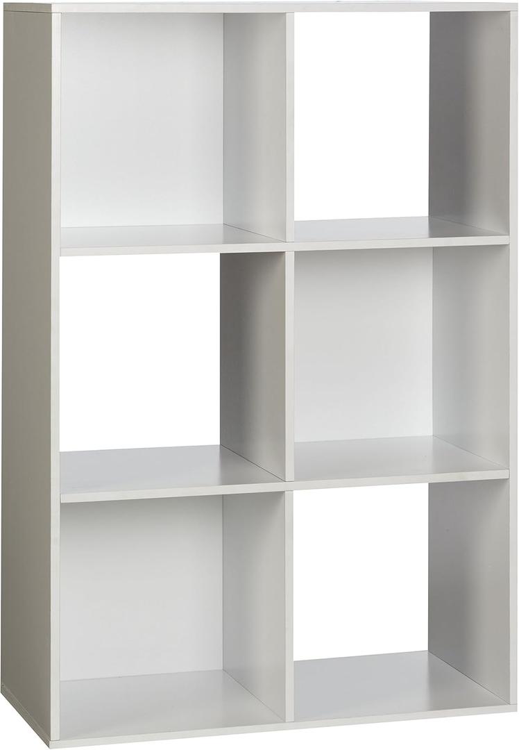 OneSpace 6-Cube Organizer, White - 50-61201
