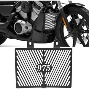 For Nightster RH975 Nightster 975 2026 2025 2024 2023 2022 Motorcycle Accessories CNC Aluminum Engine Cooling Protection Radiator Grille Guard Grille Guard Protector Compatible (A)