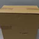 ZOOFOX Fruit Bowl for Kitchen Counter, Large Decorative Glass Bowls with Pedestal, Ribbed Pedestal Bowl for Fruit, Vegetable, Salad and Dessert, Key Bowls for Entry Table