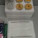 Domensi 12 Pcs Thank You Gifts for Women Employee Appreciation Gift 16oz Glass Cups with Bamboo Lids Thank You for Being Awesome Socks for Staff, Team, Coworker, Teacher, Nurse