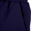SOFIA'S CHOICE Women's Drawstring Midi Skirts High Elastic Waist Skirt (Blue, L)