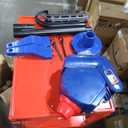 Franklin Sports Baseball Pitching Machine - Adjustable Baseball Hitting & Fielding Practice Machine For Kids - with 4 Baseballs - Great For Practice,Blue, Small