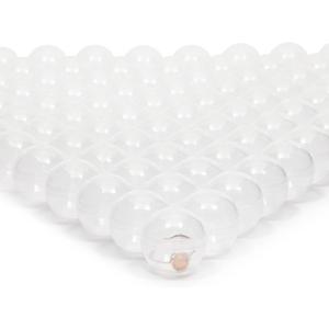 Juvale 200 Pack Gumball Vending Machine Capsules, 1.1 Inch Plastic Containers for Toys, Prizes, Themed Party Favors