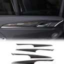 ABS Carbon Fiber Interior Door Decoration Panel Cover Trims For BMW X3 G01 X4 G02 2018-2023 Car Inner Door Armrest Panel Accessories