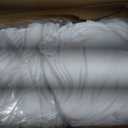 10 Panels 5ftx30ft White Ceiling Drapes for Wedding Parties 30 FT Extra Long Thick Polyester Wrinkle-Free Drapery Tent Decor Decorations for Birthday Party Ceremony Stage Swag, 60"w X 360"l