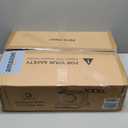 XXXL Stainless Steel Litter Box with Lid, Front Entry Top Exit, Extra Large Metal Cat Litter Box with Drawer, Maine Coon Cats, with Litter Scoop & Litter Mat, Anti-Odor, Anti-Leakage & Non-Stick