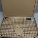 Serene Valley Sink Bottom Grid 22" X 14-1/2", Rear Drain with Corner Radius 3/16", Sink Protector SVH2215R, Medium