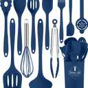 Kitchen Utensils Set-12 Pieces Silicone Cooking Utensils Set (Dishwasher Safe) 392F Heat Resistant Spatula Set,Kitchen Utensil Set for Nonstick Cookware,Best Kitchen Tools with Holder