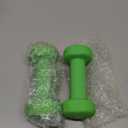 Yes4All Neoprene Coated Dumbbell Hand Weight Sets of 2 - Multiple Weight Options with 15 Colors, Anti-roll, Anti-Slip, Hexagon Shape