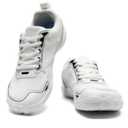 Mens white sneakers, size 44