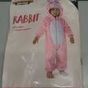 Spooktacular Creations Halloween Baby Animal Costume, Toddler Hooded Jumpsuit for Baby Halloween Dress Up Costume Party (Pink)