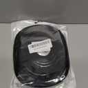 Ercielook CAT8 Ethernet Cable 30 ft High Speed, Shielded Flat Internet Cable, Weatherproof S/FTP UV Resistant for Router/Gaming/Modem - Black