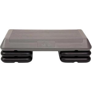 Freestyle STEP Exercise Step Platform, Circuit Size Stepper for Exercise at Home (Silver/Black)