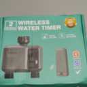WiFi Water Timer 2 Zone for Garden Hose, Smart Sprinkler Timer with 984ft RF Range, Smart Lawn Watering System Irrigation Controller, APP/Voice Control, Rain Delay, Automatic/Manual Irrigation