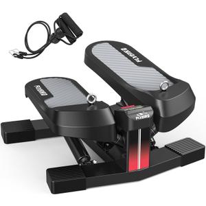 FLYBIRD Stair Stepper Machine for Workout, 350 LBS Capacity Twisting Stepper for Cardio Burning, Legs, Hips & Glutes, Fitness Equipment for Men and Women