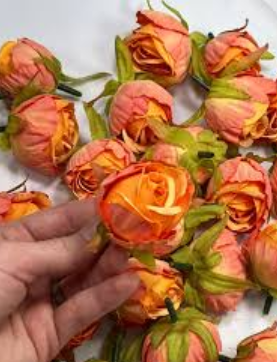 2 Bouquets Roses Artificial Flowers 12 Heads Vintage Burgundy Roses Silk Flower Bouquet for DIY Wedding Bridal Floral Arrangement Home Party Garden Decoration