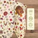 Bee's Wrap Beeswax Wraps for Bread - Beeswax Bread Wrap for Sourdough & Bread Storage - Plastic Free Made in USA Reusable Natural Food Wrap - Meadow Magic
