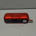 Portable Bluetooth Speaker FM Radio Digital, Support USB/SD Card MP3 Music Player/AUX/REC, Build-in 3000mAh Rechargeable Battery, 10W Powerful Speaker and Earphone Jack for Indoor Outdoor (Red)