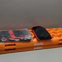 X-BULL New Recovery Traction Tracks Sand Mud Snow Track Tire Ladder 4WD (Orange, 3gen) (Bag+Hardware+Tracks)
