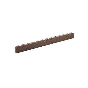 EZ Border Flexi Curve Scallop Border Brown 6x48 In