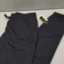 SEVEGO Women Tall Inseam Fleece Lined Joggers Water Resistant Hiking Pants with Zipper Pockets Size L/38