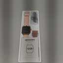 Fitpolo Smart Watch for Women, Stainless Steel Bezel Fitness Tracker (Make/Answer Calls), IP68 Waterproof, Heart Rate SpO2 Monitor, Sleep & Activity Tracking Smartwatch for Android Phones iPhone