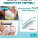 Toe Separators & Spacers for Men and Women, 4 PCS Bunion Corrector for Big Toe Men, Upgraded Gel Metatarsal Pads, Ball of Foot Cushion, Gentle Toe Alignment for Hammer Toe & Bunions, Yoga Toes