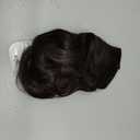 One Piece Clip In Hair Extensions 24 Inch Long Invisible Wavy Hair Extensions Clip Ins Natural Fluffy Clip On Hair Pieces Thickened Fewer Tangles Hair Extension Clips for Women Darkest Brown