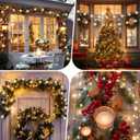 5 x kolpop 2 Pack 50 LED Fairy Lights Battery Operated with Timer, Transparent Snowflakes String Lights Battery Powered with Remote Control Waterproof for Indoor Outdoor Christmas Decorations