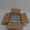 Amzcku 8 oz Vintage Mason Jars with Lids, Regular Mouth Canning Jar, Safe For Storage, Canning, Pickling, Preserving, Fermenting, DIY Crafts & Decor 12 Pack