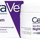 CeraVe Skin Renewing Night Cream, Niacinamide, Peptide Complex, and Hyaluronic Acid Moisturizer for Face, 1.7 Ounce, Packaging may Vary
