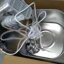 BeQ Cat Water Fountain,2.5L/84oz Inside Ultra-Quiet Stainless Steel Automatic Pet Water Dispenser,BPA Free,Visible Water Level,with a Large Size Filter,Suitable for Cats & Small Dogs