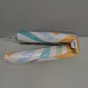 Boho Sun Mahjong Mat for Table 31.5 X 31.5 in, Gifts for Mahjong Players, Watercolor Boho Colorful Sunshine Anti-Slip Table Cover Tablecloth for Poker Board Card Tile Game Dominoes