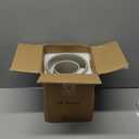 LE TAUCI Utensil Holder for Kitchen Counter, 7.3"+5.4" Fluted Ceramic Utensil Crock Organizer for Countertop, Heavy Large Holder for Spatulas, Spoons, Set of 2, Oatmeal Greige