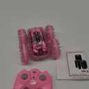 Amphibious Remote Control Car for Water or Land Play, RC Car for Kids Girls with LED Lights 4WD Stunt Car Pink Pool Toys with 70/36Minutes Play 2Batteries,360Rotation,180Flip,2.4GHz Remote