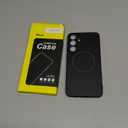 JETech Magnetic Slim Case for Samsung Galaxy S25 FE, Compatible with MagSafe, Camera Lens Full Protection, Ultra-Thin Lightweight Matte Finish Minimalist Phone Cover (Black)