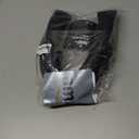 SEG Direct Black Car Steering Wheel Cover Medium Size 14.5-15 inch (37-39 cm), Breathable Microfiber Leather