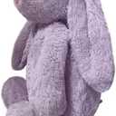 dapnha Purple Bunny Stuffed Animal - Adorable Plush Companion for Cuddles & Playtime. Soft & Huggable with Lifelike Features. Ideal Gift for Kids (Purple 15.8")