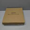 Clear Display Case for Figures,Wall-Mounted Doll Storage Box,Adjustable Display Stand Clear Acrylic Display Box with Door Dust and Moisture Proof Suitable for Lego Collectibles Action Figures Pop Mart