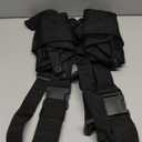 Drop Leg Holster - Left Hand & Right Hand Adjustable Universal Waterproof Pistol/Gun Drop Puttee Leg Thigh Holster Pouch Holder (Left + Right) (Black)