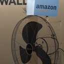 VAGKRI Wall Mount Fan, 20 Inch High Velocity Metal Oscillating Fan, 3 Speeds, 5300CFM Industrial Wall Fan for Home Office Patio Garage Factory Greenhouse Warehouse Farm