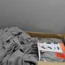 VANSOFY Extra Large Reclining Sectional Couch Covers, Washable 5-Piece Sofa Covers for L Shape Sectional Sofa Corner Seater, Thick, Soft Sofa Slipcovers (5 Seat Recliner Cover, Light Gray)