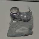 POPCHOSE Fabric Shaver, Lint Shaver for Clothing, Electric Lint Remover with 6-Leaf Blades, Sweater Shavers to Remove Pilling, Clothes Shaver for Couch, Furniture, Fuzz, Lint Ball, USB Rechargeable (Grayish White)