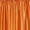 Curtain Orange Satin Fabric 114x57Inc
