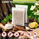 15 Pack Mouse Repellent Pouches, Peppermint Oil Repellent for Mice, Natural Rodent Repellent Pouches Effectively Repels Rodents, Mosquito, Spiders, and Other Pests, Indoor & Outdoor Use