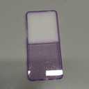 Magnetic for Samsung Galaxy Z Flip 7 Case Women Girls,[Holographic Iridescent Color Changing Effect] Fashion Slim Cute and Unique Matt Protective Phone Cover (Purple Glitter)