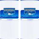 Cryspool 05033 Filter Compatible with Tuff Spa Filter, Del Sol Spas, Sundance Spas 6540-723, 5CH-402, FC-2811, South Pacific Spas, 40 Sq. Ft Spa Filter Cartridge, 2 Pack